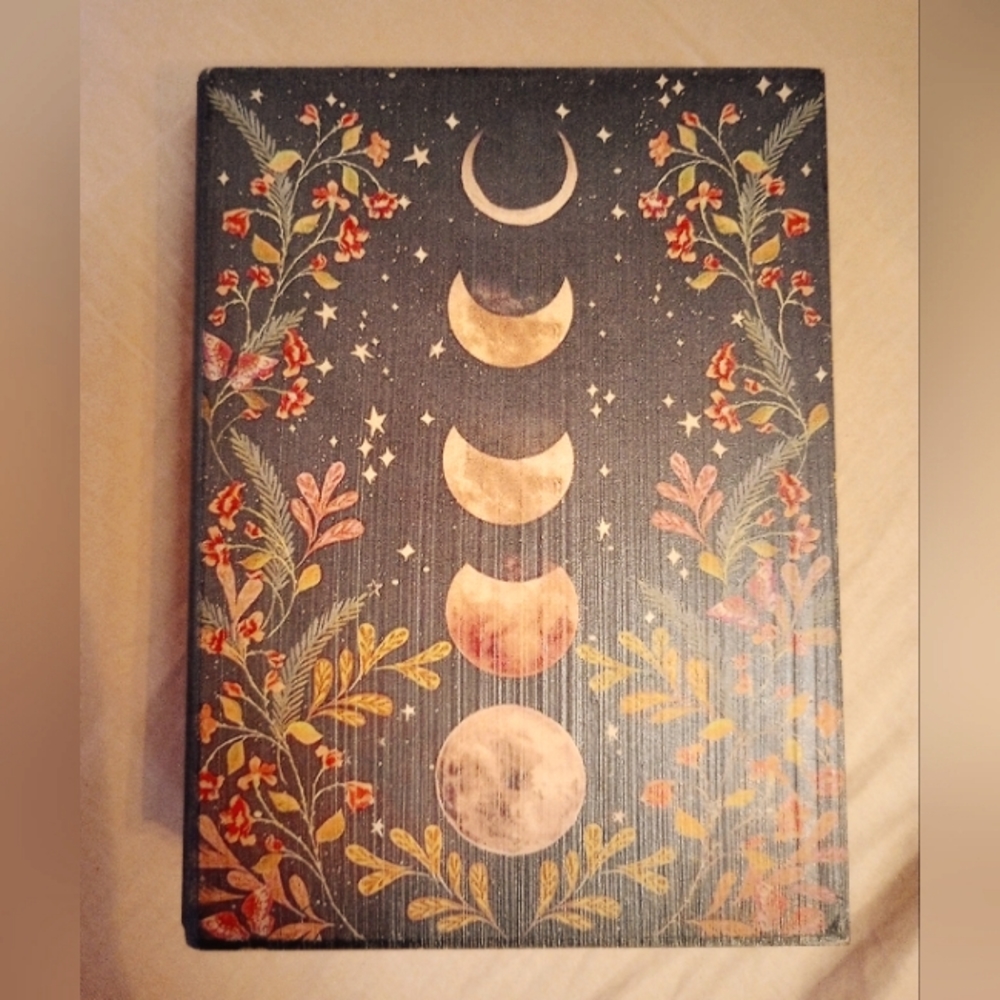 Moon Phase Book Look Alike Decor